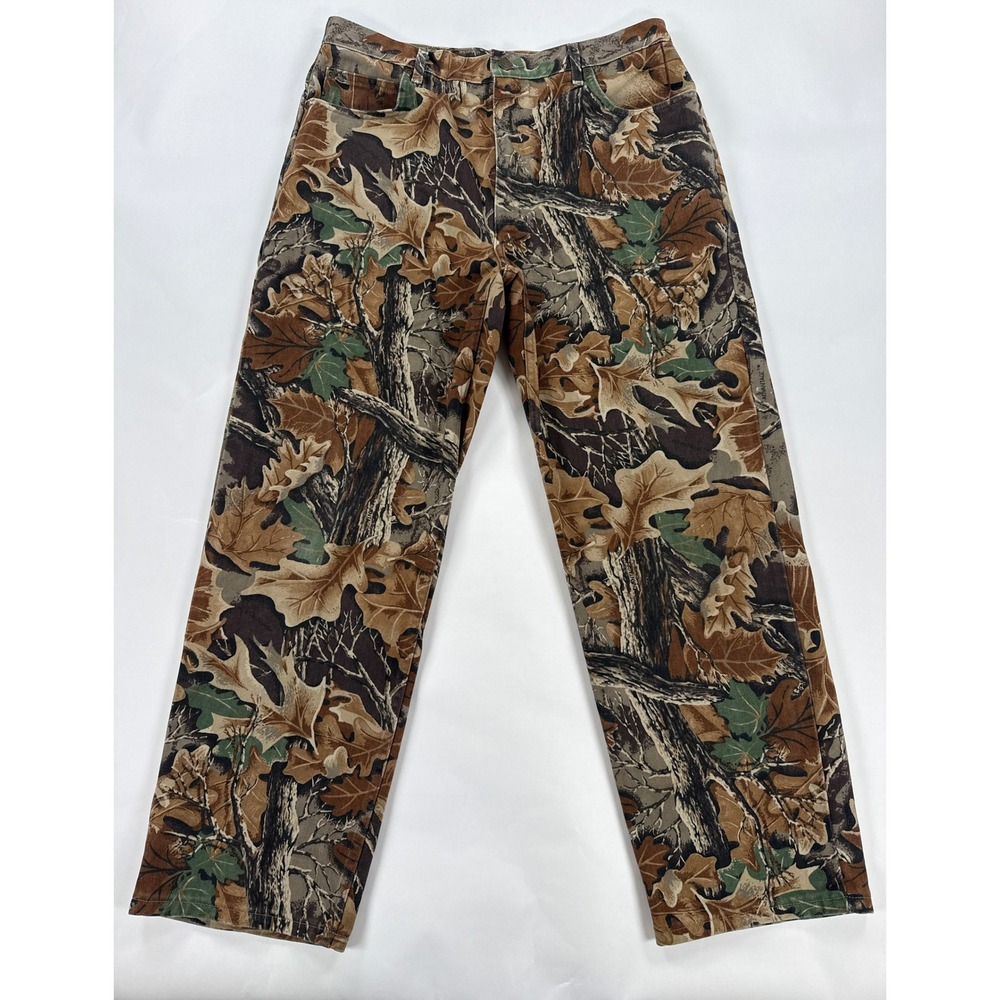 Cabela's Mens Pants 36 Brown Advantage Timber Camo Hunting Gorpcore 36x29